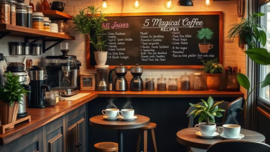 مشروع كافيه صغير