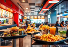 مشروع مطعم وجبات سريعة